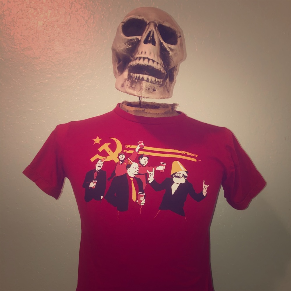 Commie “party” t-shirt